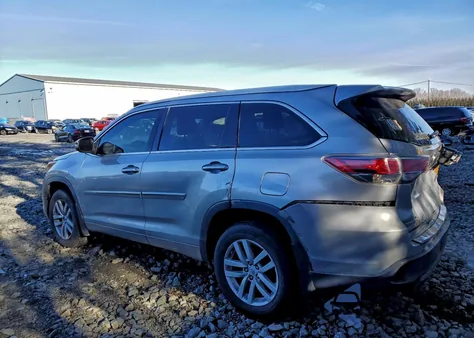 2015 Toyota Highlander Le из США, поврежденный, VIN 5TDZARFH1FS012296